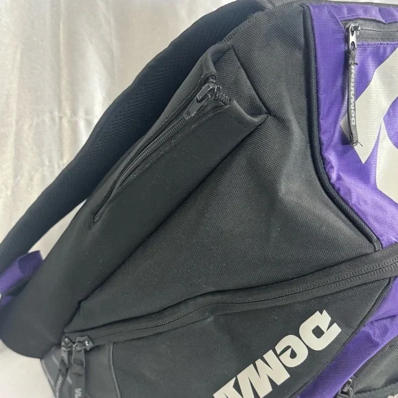 DeMarini Voodoo Baseball Softball Equipment Bag Backpack with Two Bat Sleeves - Picture 3 of 12